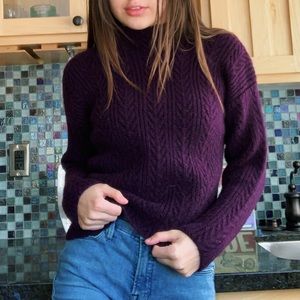 Vintage Cable Knit Sweater